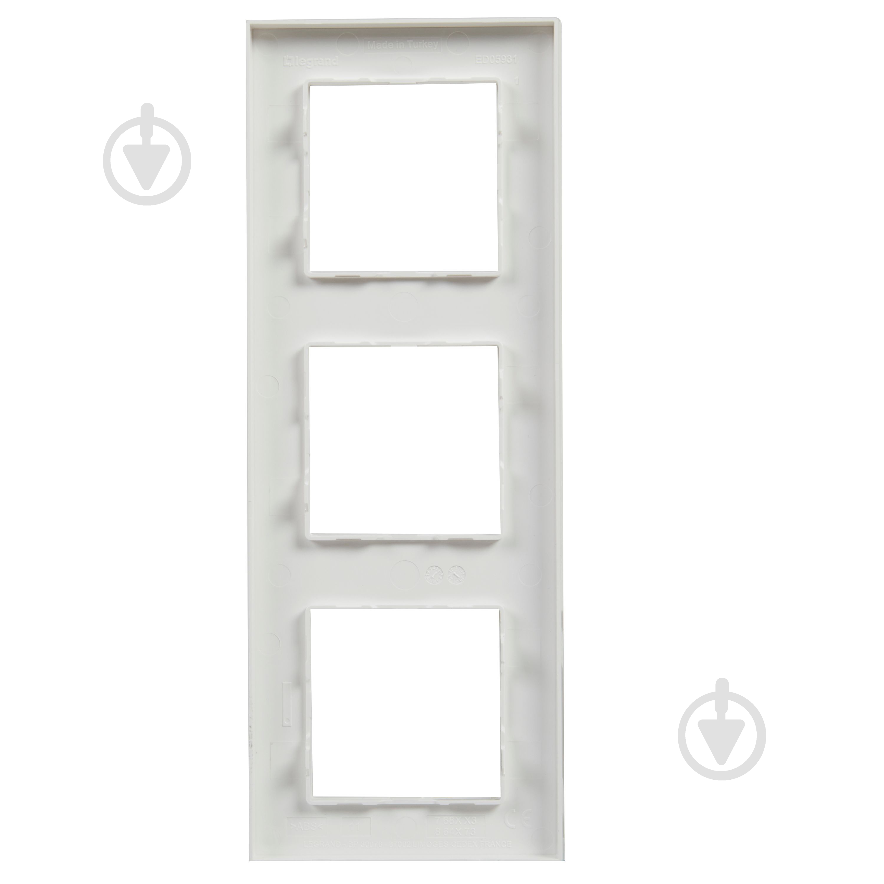 Рамка Legrand Niloe Step 863193 универсальная белый - фото 3