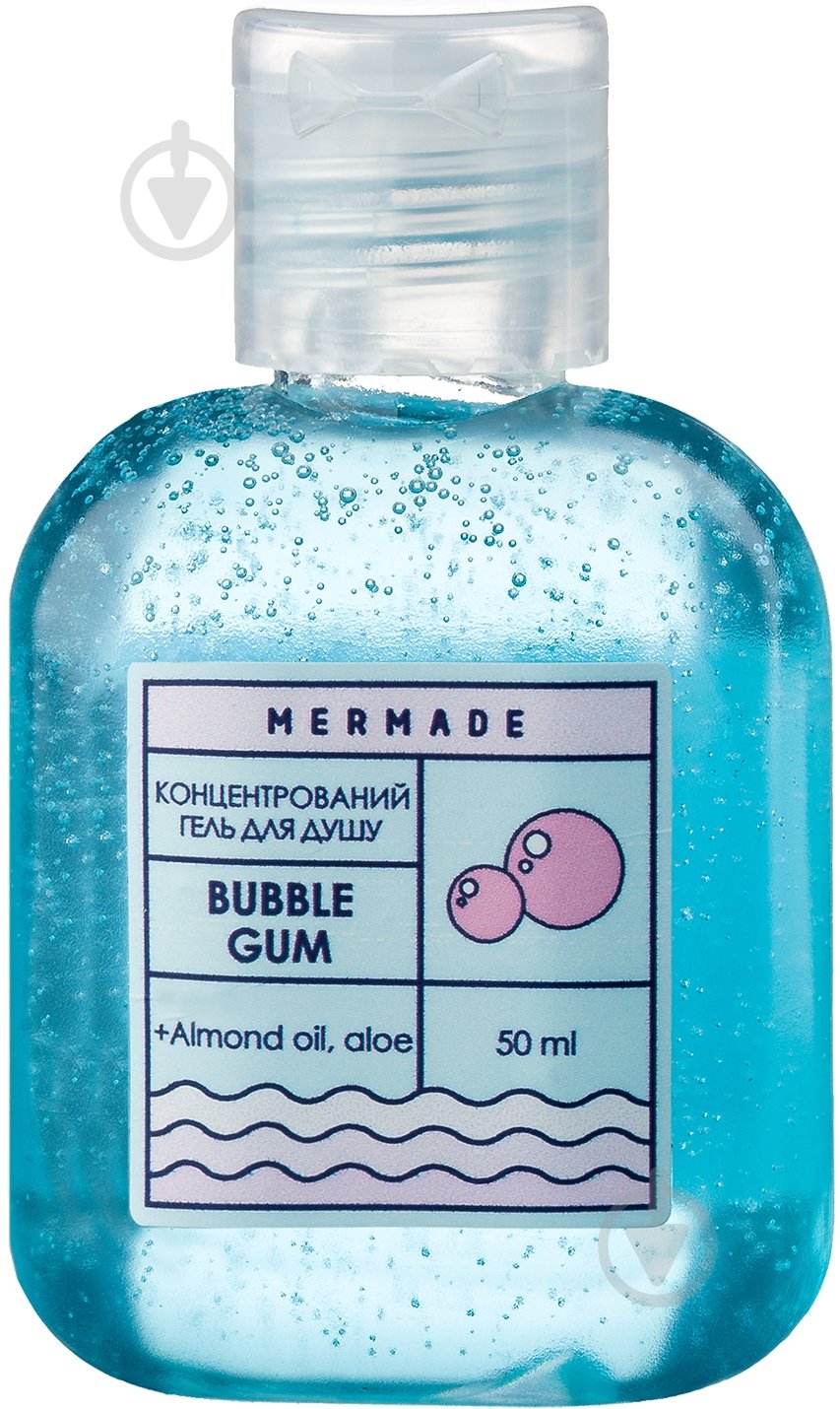Гель для душа Mermade Bubble Gum 50 мл - фото 1