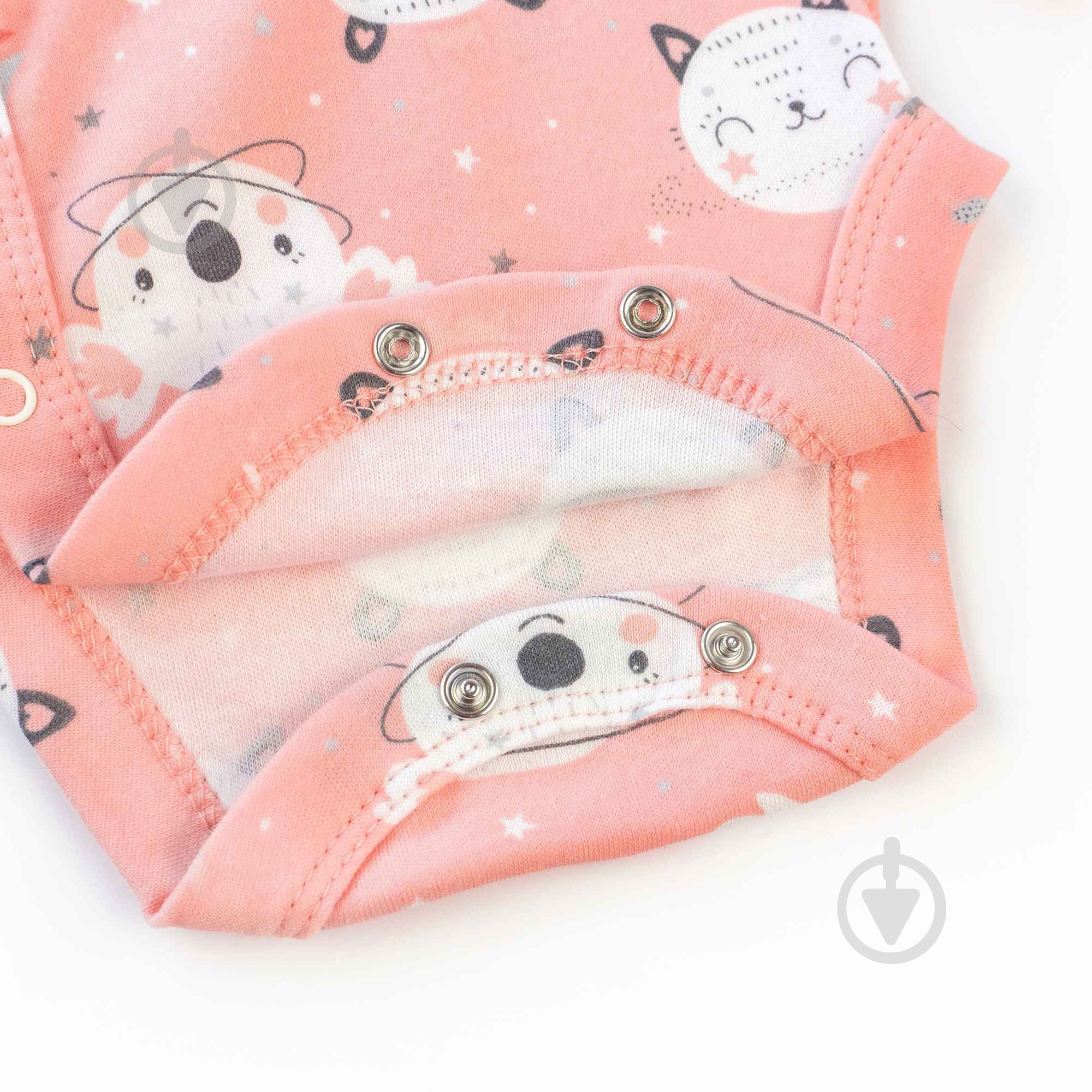 Боди детское для девочки Dexter`s Pink panda р.62 белый с рисунком 904171 - фото 3 Боди детское для девочки Dexter`s Pink panda р.62 белый с рисунком 904171 - фото 3