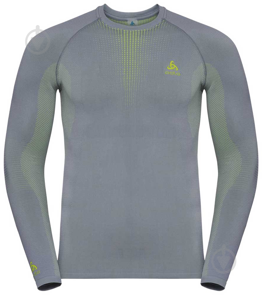 Термофутболка Odlo PERFORMANCE_WARM 188032-10685 р.XL серый - фото 1