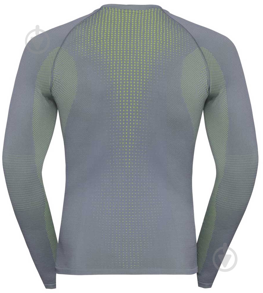 Термофутболка Odlo PERFORMANCE_WARM 188032-10685 р.XL серый - фото 2
