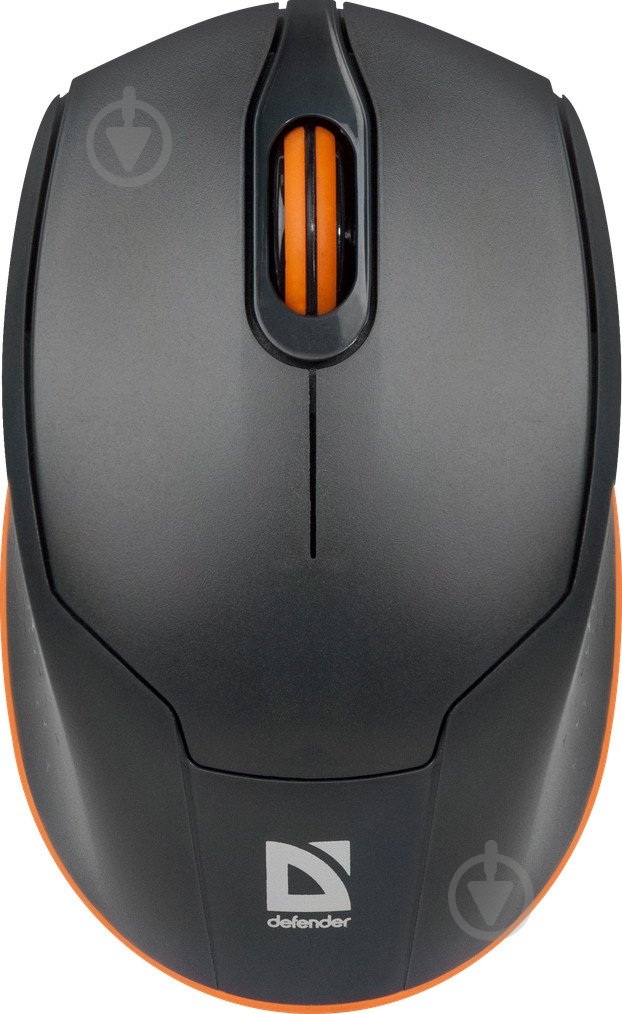 Мышь Defender Genesis MB-865 black/orange - фото 1 Мышь Defender Genesis MB-865 black/orange - фото 1