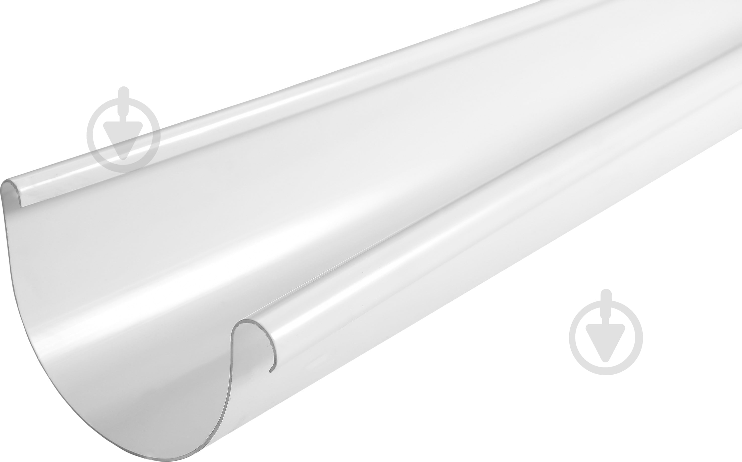 Желоб водосточный PROFiL 90 мм 3м белый - фото 1