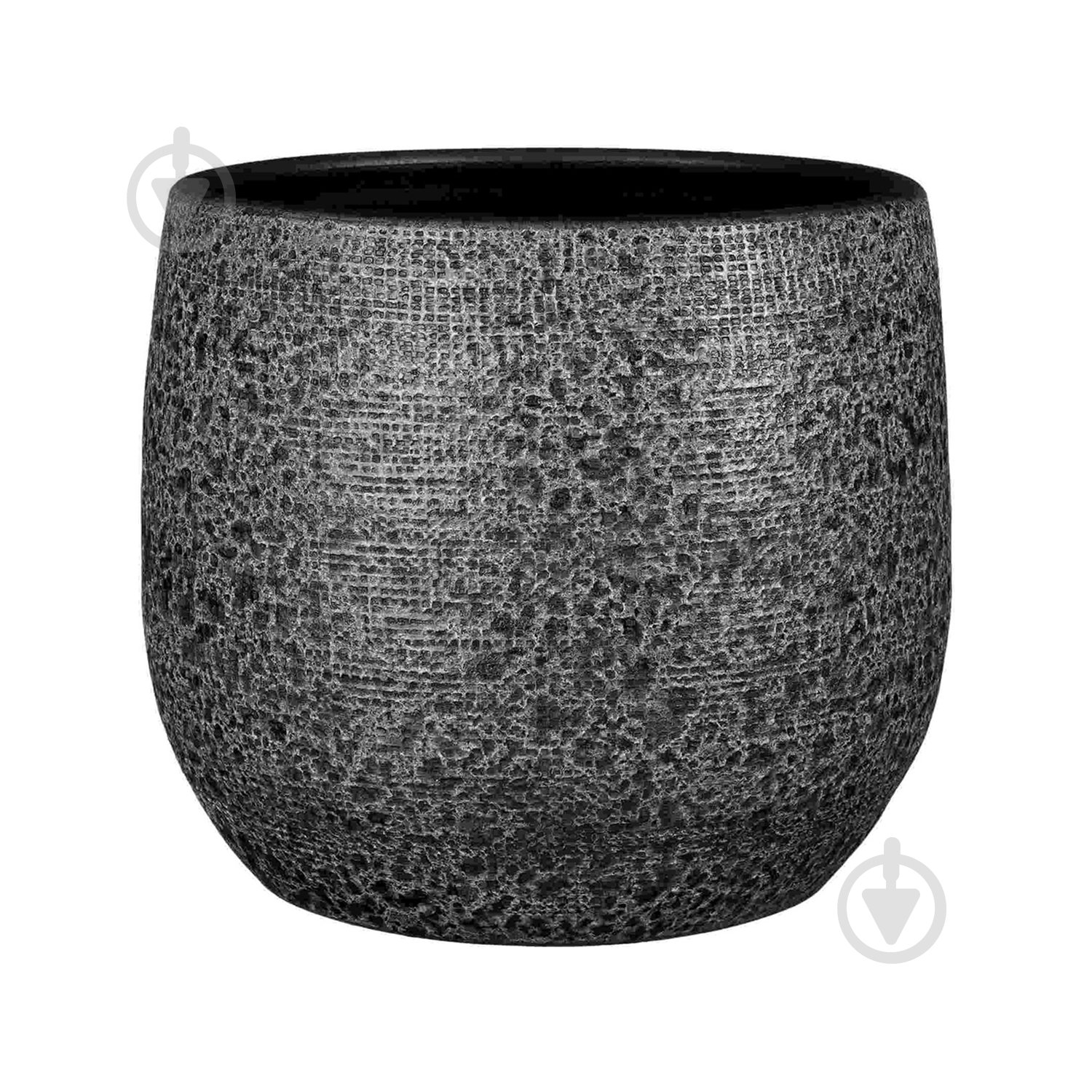 Вазон керамика Enrique pot round 28х25 см круглый серый Edelman (1157607) - фото 1 Вазон керамика Enrique pot round 28х25 см круглый серый Edelman (1157607) - фото 1