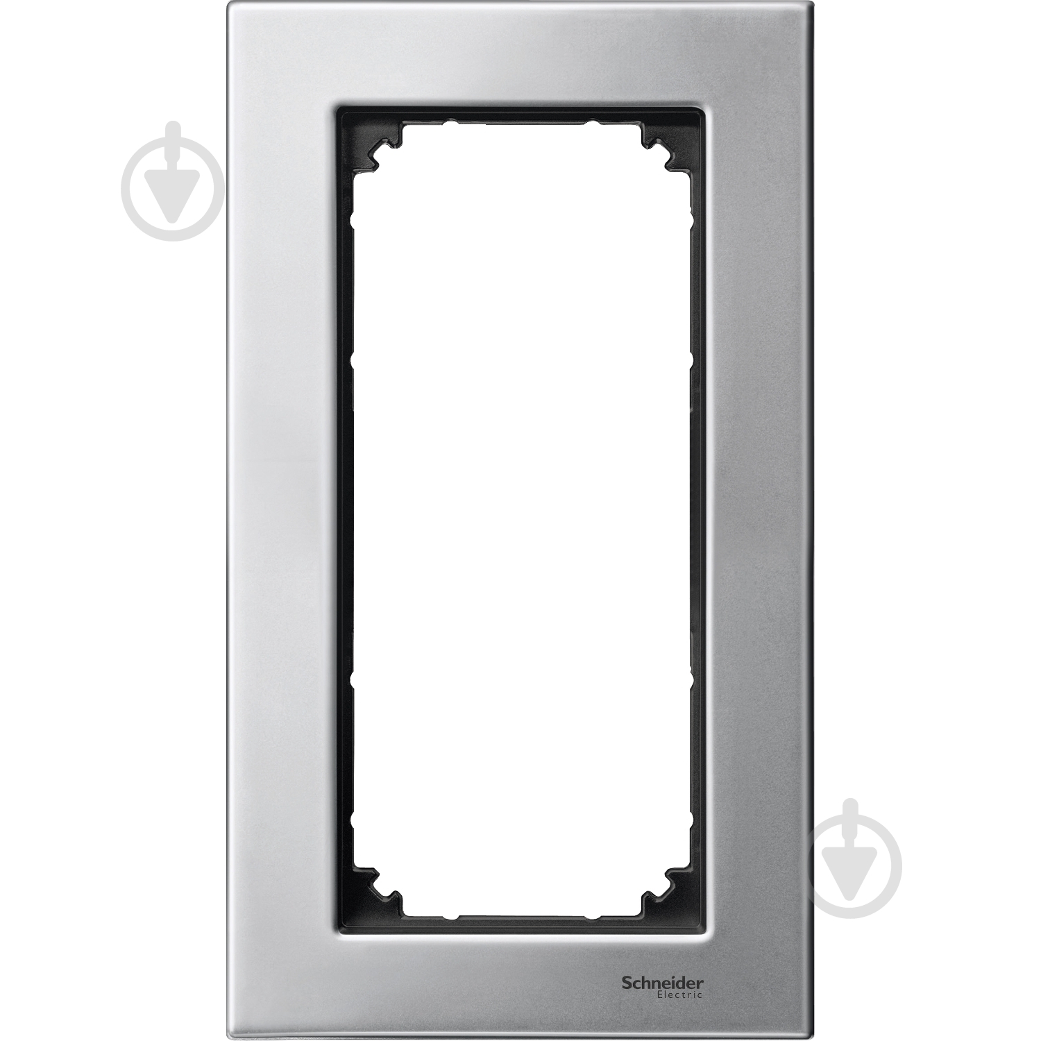 Рамка двухместная Merten M-Elegance платина MTN403860 - фото 1
