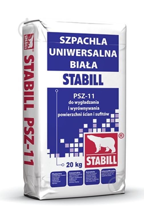 Шпаклівка STABILL PSZ-11 20 кг - фото 1