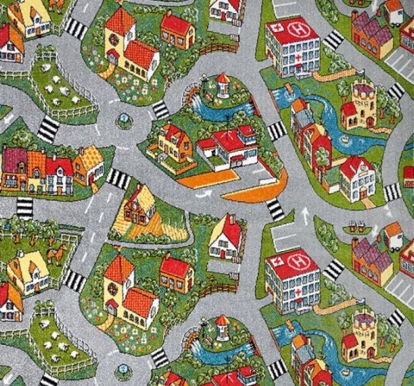 Ковролін Karat Carpet Kolibri 11045/130 4 м - фото 1