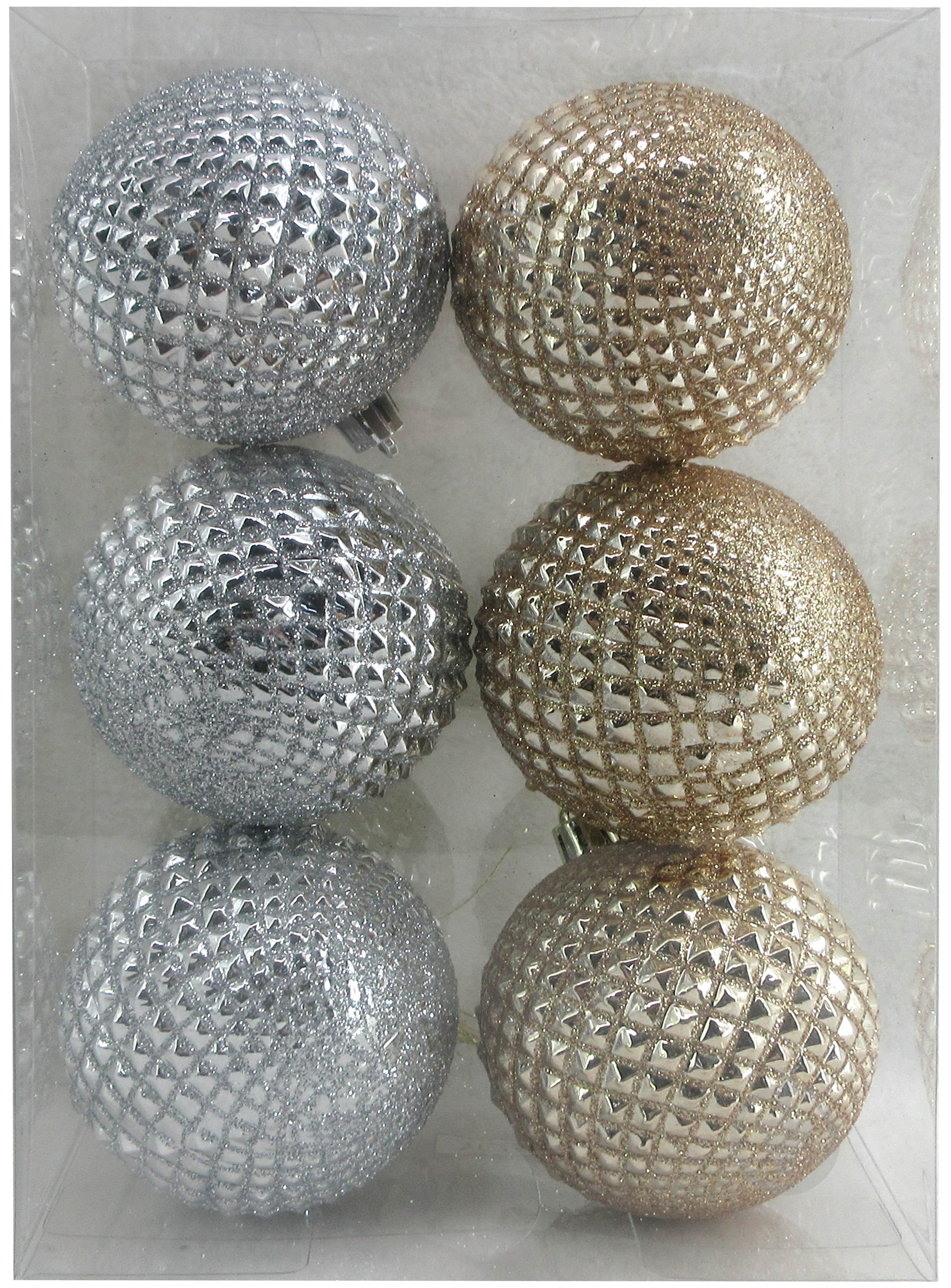 Набор шаров ромб YE25B350-22 d 8 мм 6 шт./уп. - фото 1 Набор шаров ромб YE25B350-22 d 8 мм 6 шт./уп. - фото 1