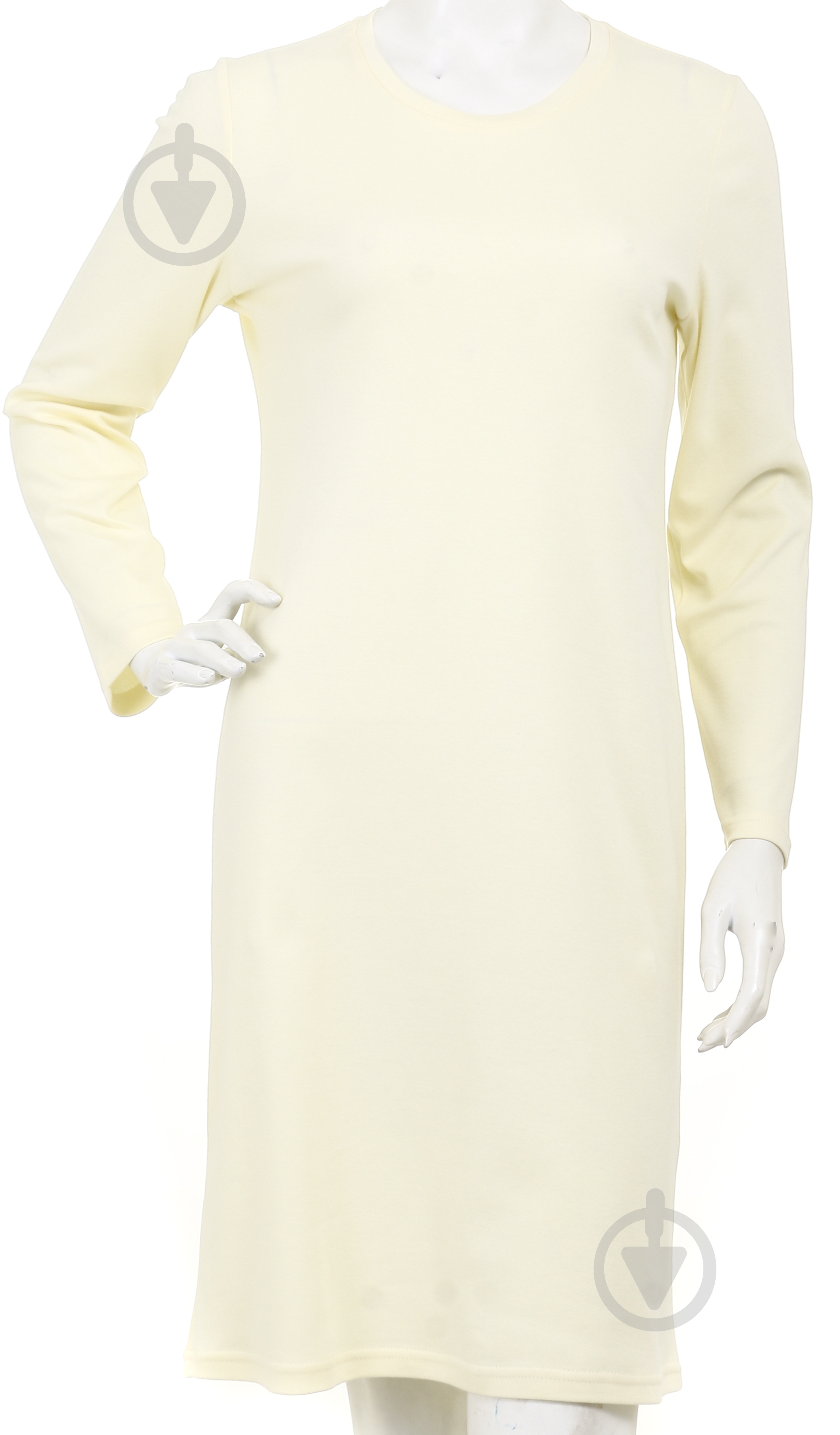 Платье домашнее женское Flis clothes р.L кремовый - фото 1 Платье домашнее женское Flis clothes р.L кремовый - фото 1