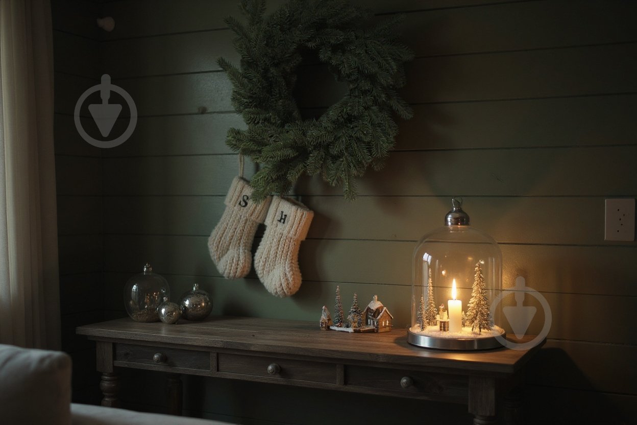 Вінок зі штучної хвої Ярославна d400 мм - фото 2 Вінок зі штучної хвої Ярославна d400 мм - фото 2