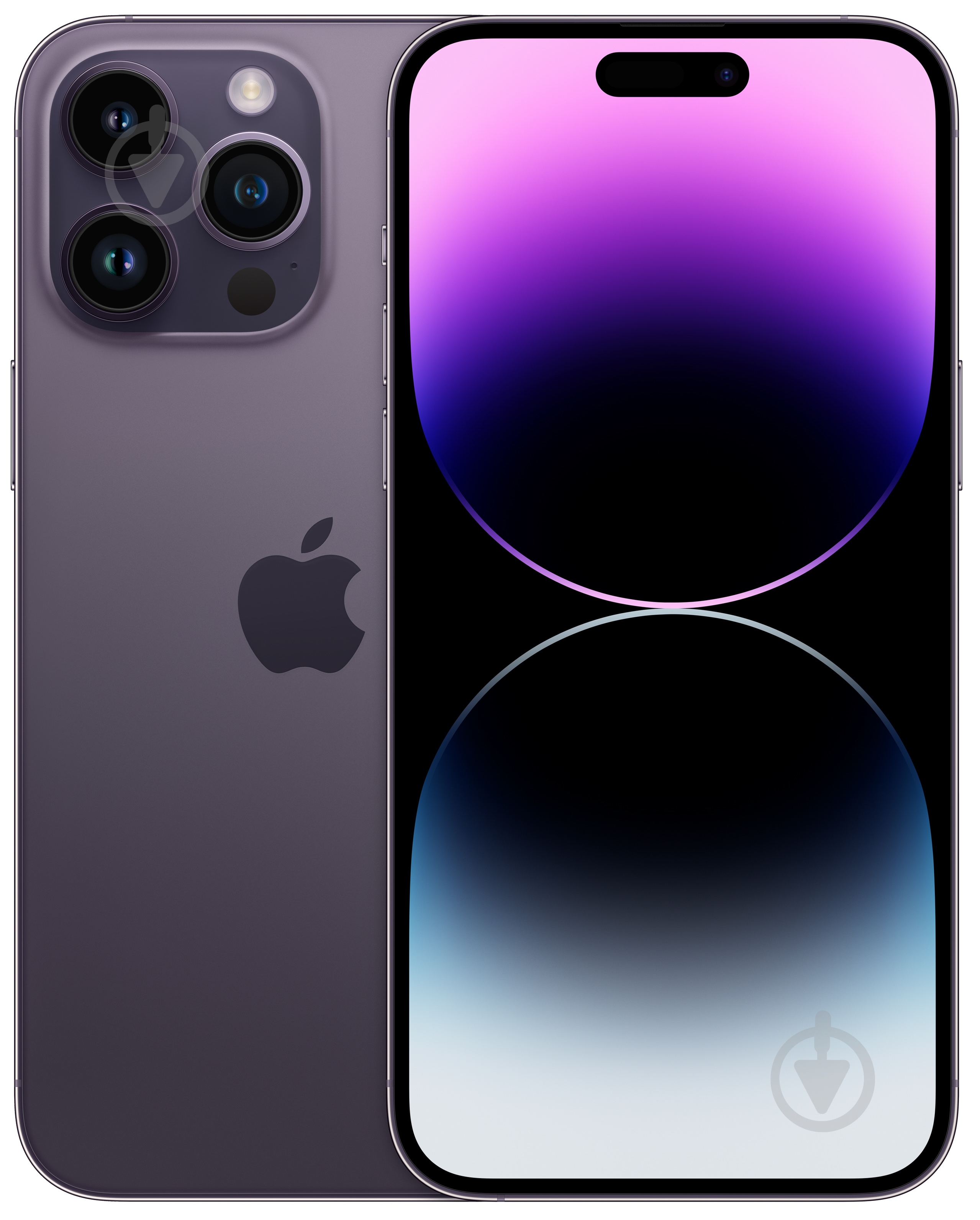 Смартфон Apple iPhone 14 Pro Max 128GB Deep Purple (MQ9T3RX/A) - фото 1