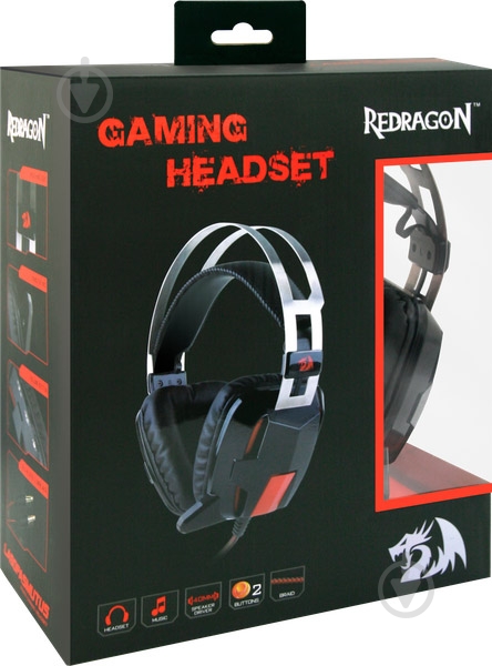 Гарнитура Redragon Lagopasmutus black - фото 6