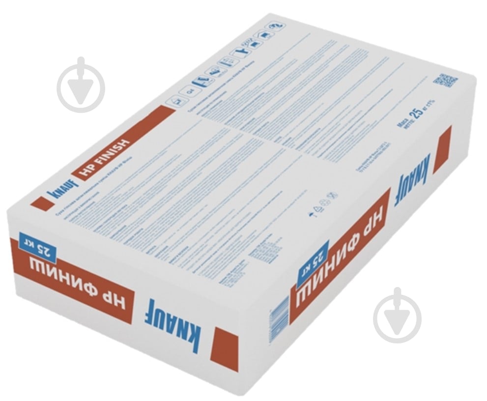 ᐉ Шпаклевка Knauf НР FINISH 25 кг (гипсовая для стен и потолков ...