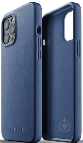 Чехол MUJJO Full Leather для Apple iPhone 12 Pro Max (MUJJO-CL-009-BL) monaco blue - фото 2