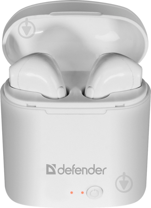 Наушники Defender (63630)Twins 630 TWS Bluetooth white - фото 1