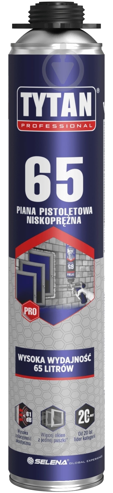 Піна монтажна Tytan Professional PRO 65 750 мл - фото 1