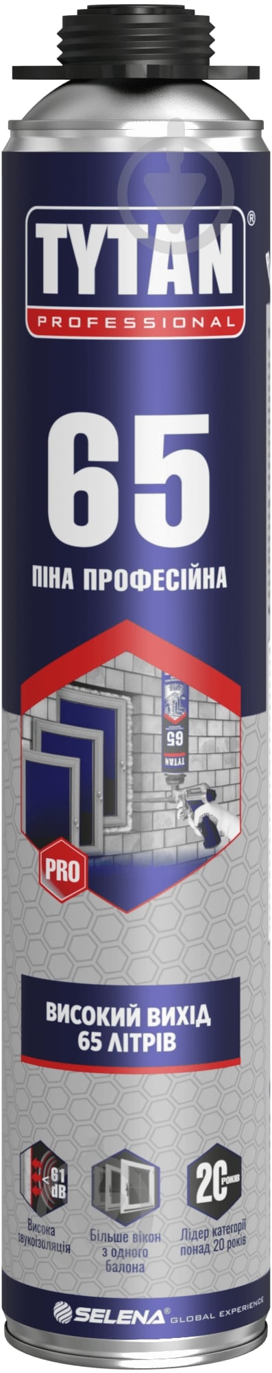 Піна монтажна Tytan Professional PRO 65 750 мл - фото 1