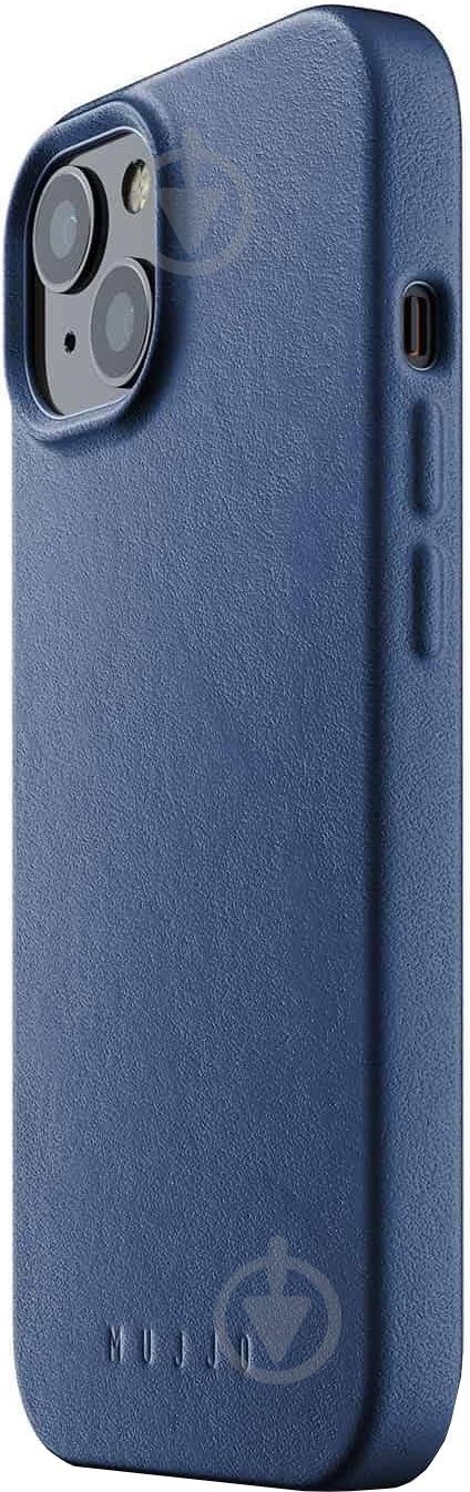 Чехол MUJJO Full Leather для Apple iPhone 13 (MUJJO-CL-021-BL) monaco blue - фото 1