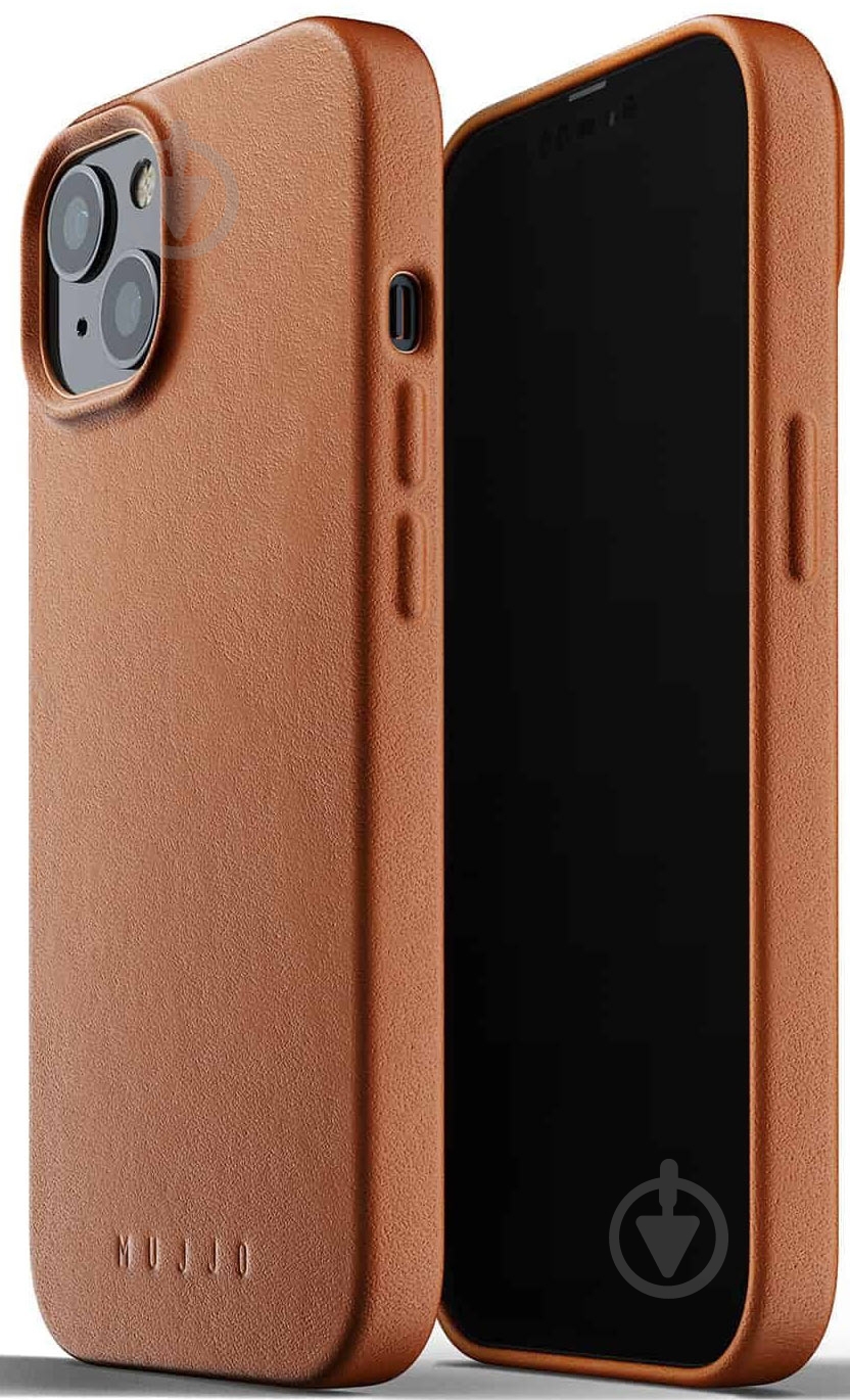 Чехол MUJJO Full Leather для Apple iPhone 13 (MUJJO-CL-021-TN) tan - фото 3