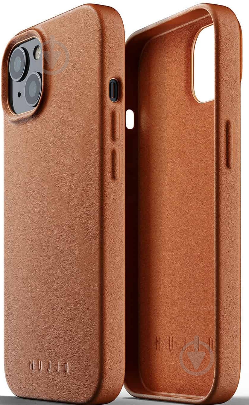 Чехол MUJJO Full Leather для Apple iPhone 13 (MUJJO-CL-021-TN) tan - фото 2