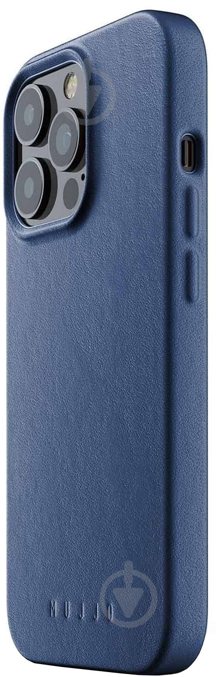 Чехол MUJJO Full Leather для Apple iPhone 13 Pro (MUJJO-CL-015-BL) monaco blue - фото 1
