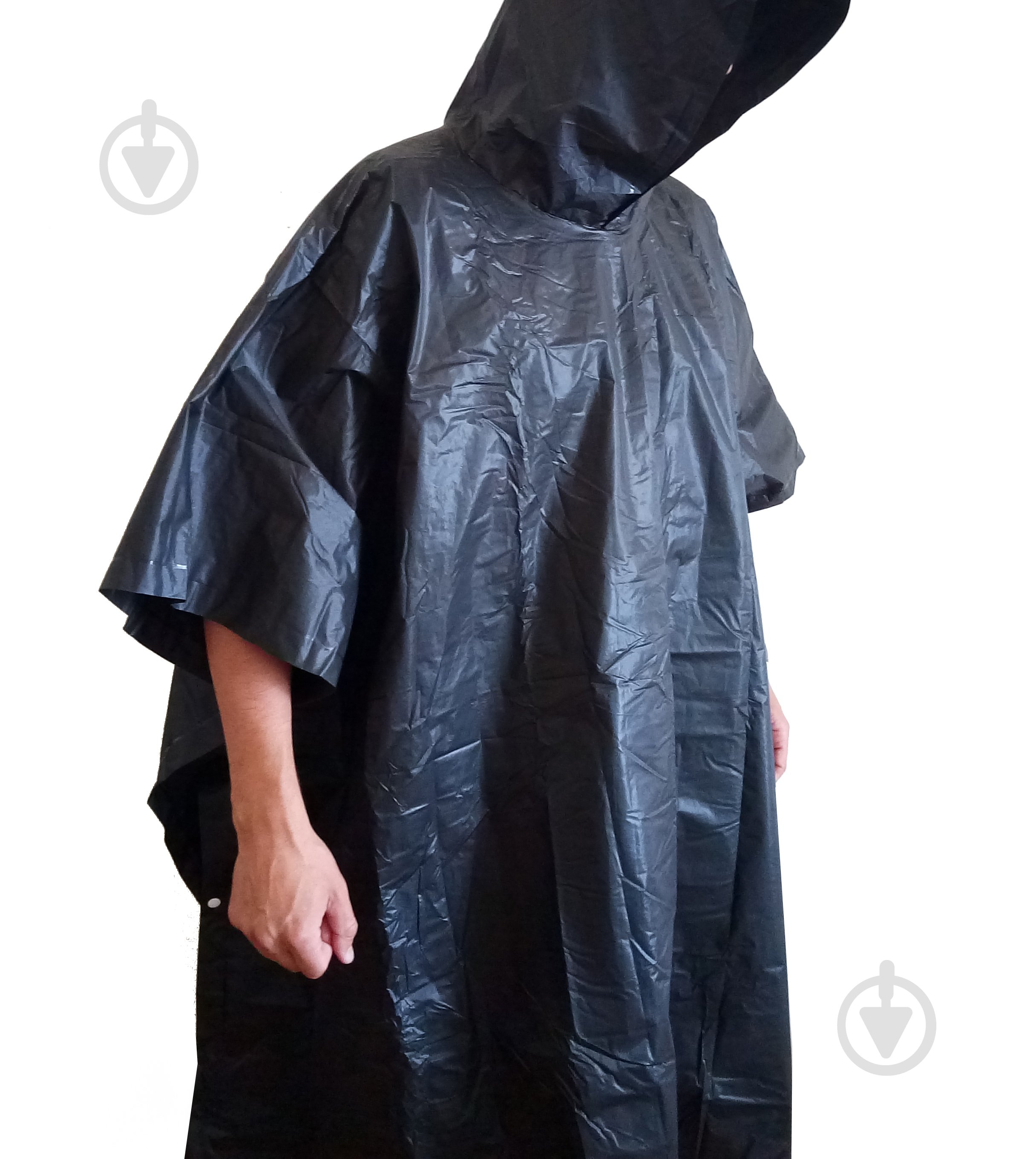 Пончо-дождевик EcoKraft з капюшоном у чохлі р. one size в ассортименте - фото 2