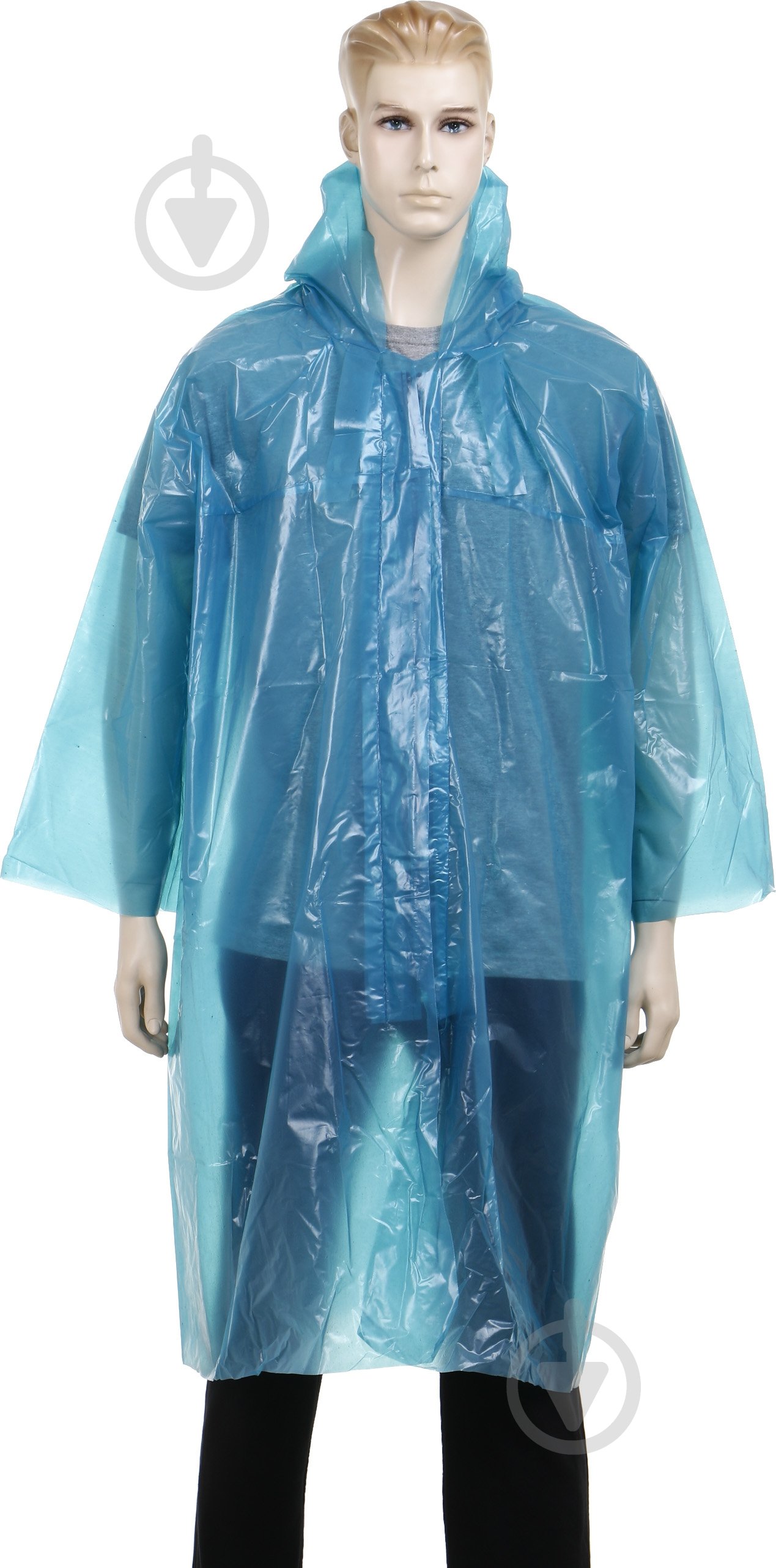 Плащ від дощу Економ рибацький на замку р. one size - фото 1