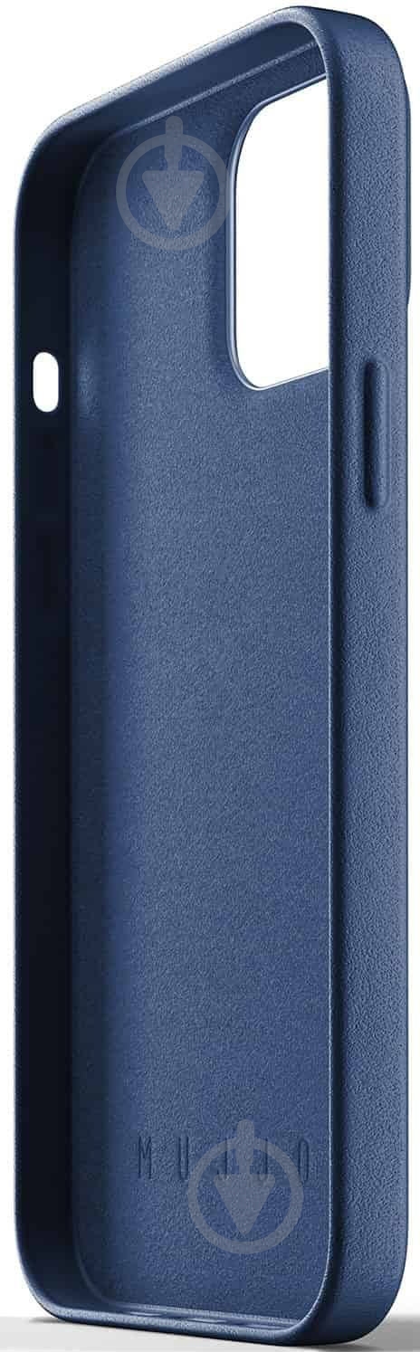 Чехол MUJJO Full Leather для Apple iPhone 13 Pro Max (MUJJO-CL-017-BL) monaco blue - фото 5