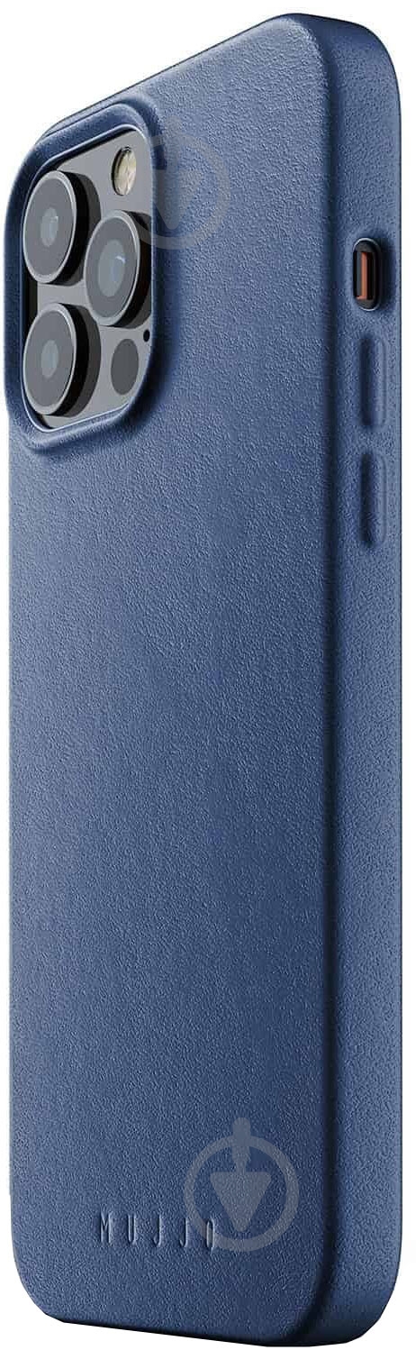 Чехол MUJJO Full Leather для Apple iPhone 13 Pro Max (MUJJO-CL-017-BL) monaco blue - фото 1