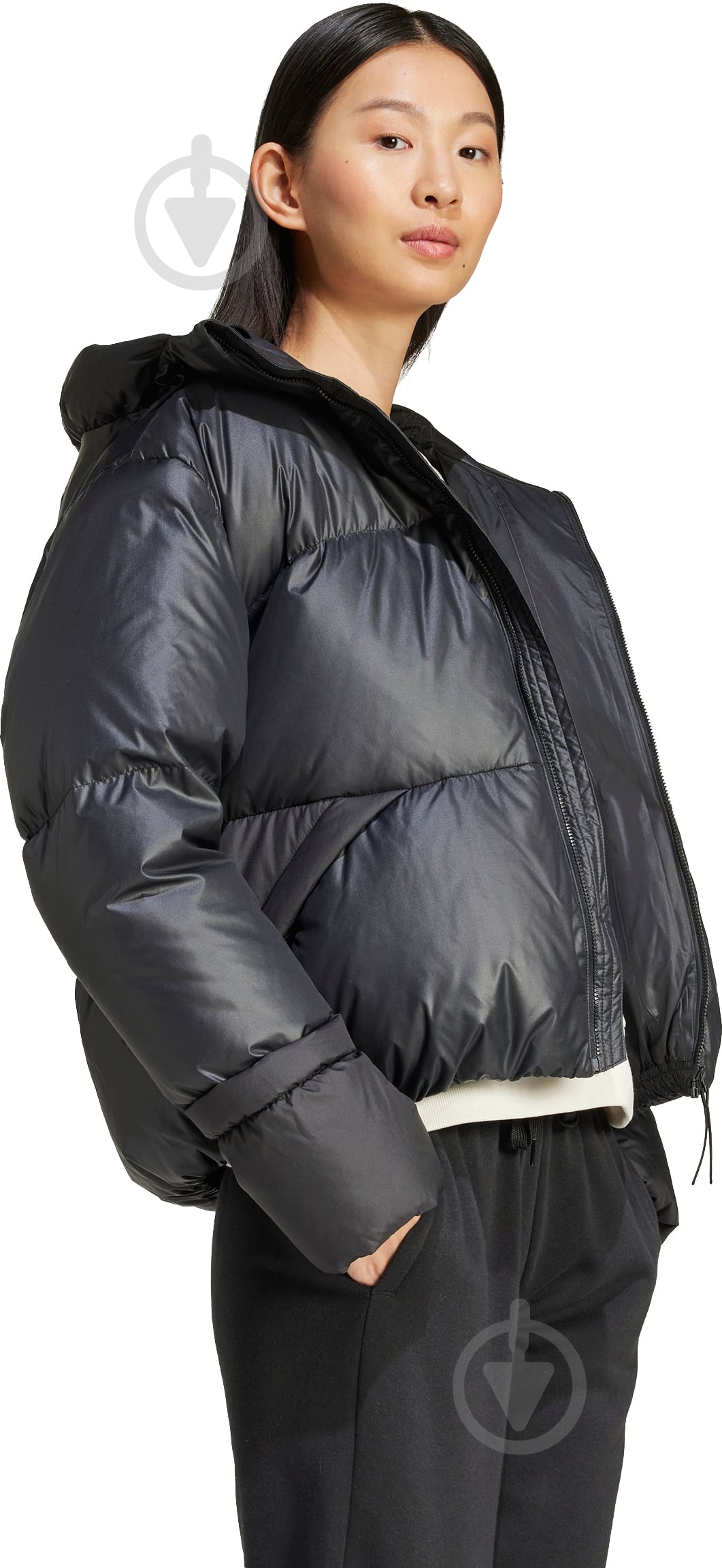 ᐉ Куртка-парка жіноча зимова Adidas W BIG BAFFLE J IV9771 р.L