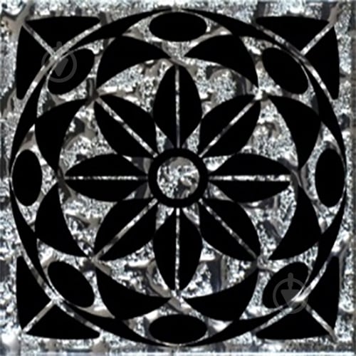 Тако Cerossa Ceramica стекло серебро (AL05-S) 6,6x6,6x8 см - фото 1