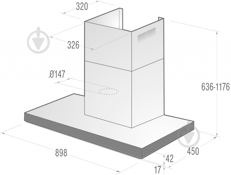 Вытяжка Gorenje WHT 941 A2XBG - фото 4 Вытяжка Gorenje WHT 941 A2XBG - фото 4