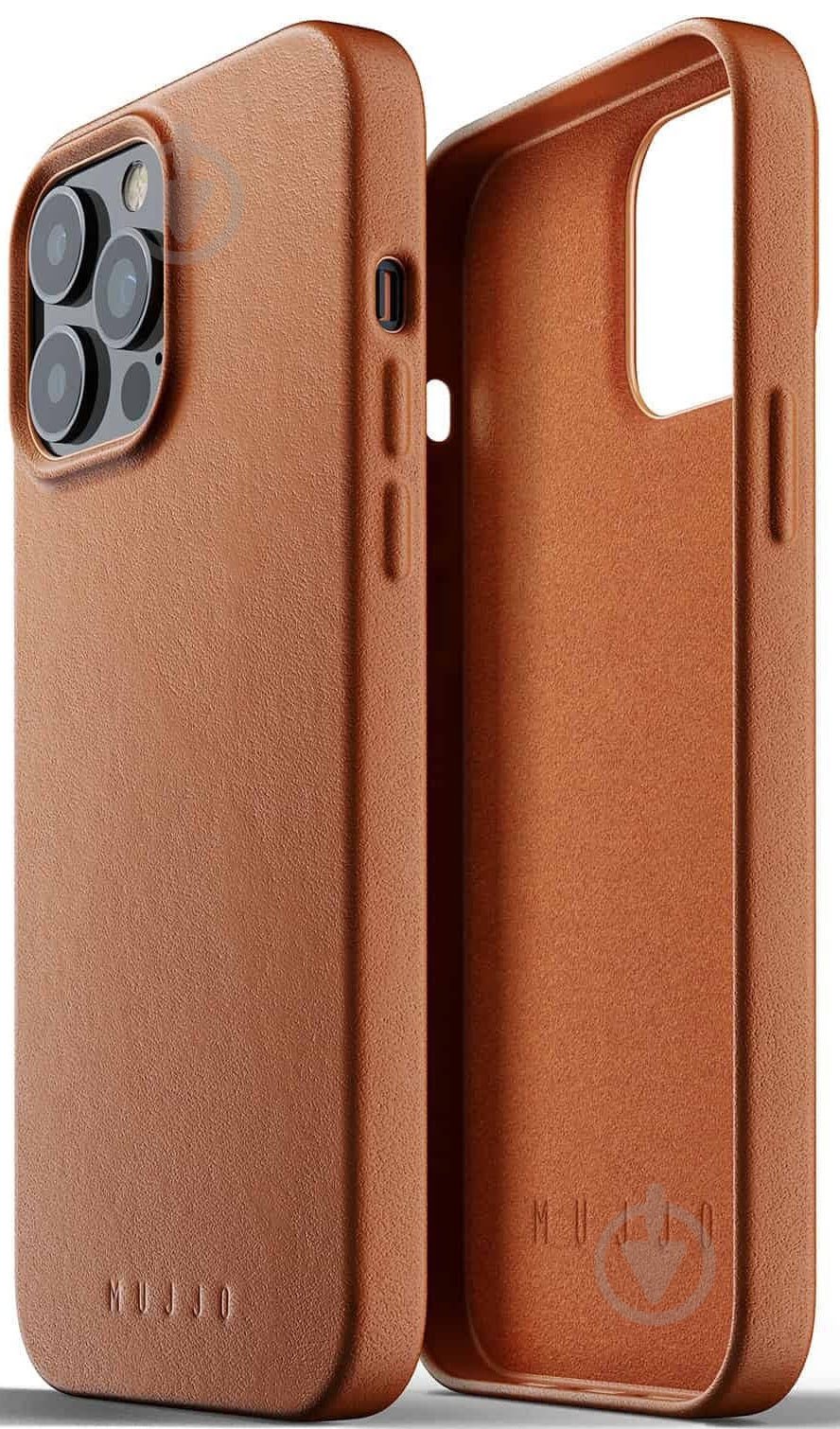 Чехол MUJJO Full Leather для Apple iPhone 13 Pro Max (MUJJO-CL-017-TN) tan - фото 2