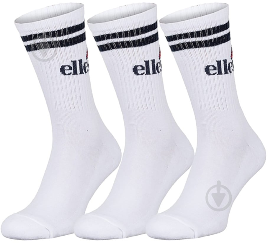 Носки Ellesse PULLO 3PK SOCKS SAAC0620-908 р.41-46 белый - фото 1 Носки Ellesse PULLO 3PK SOCKS SAAC0620-908 р.41-46 белый - фото 1