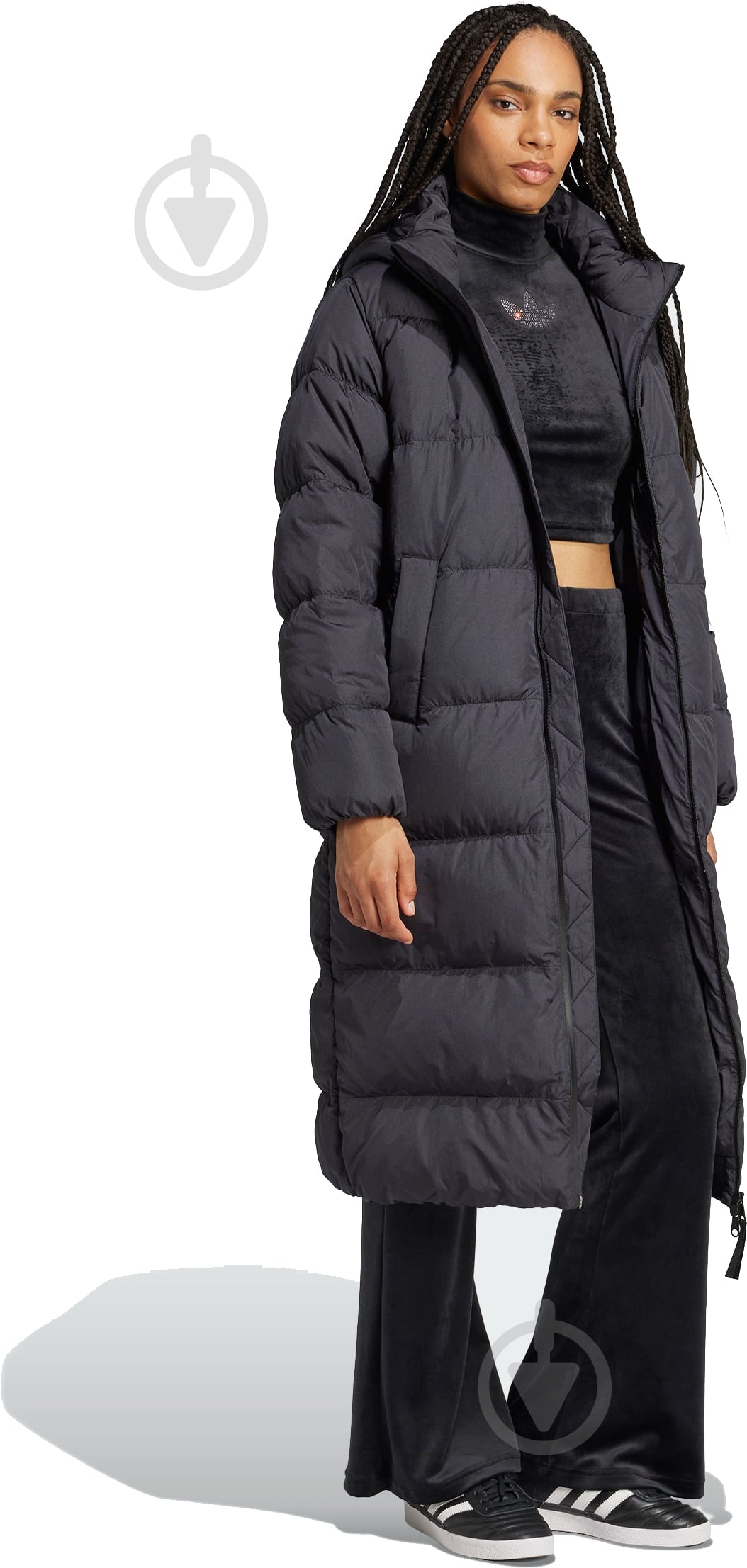 ᐉ Пуховик жіночий зимовий Adidas REGEN LONG DOWN IW8371 р.L