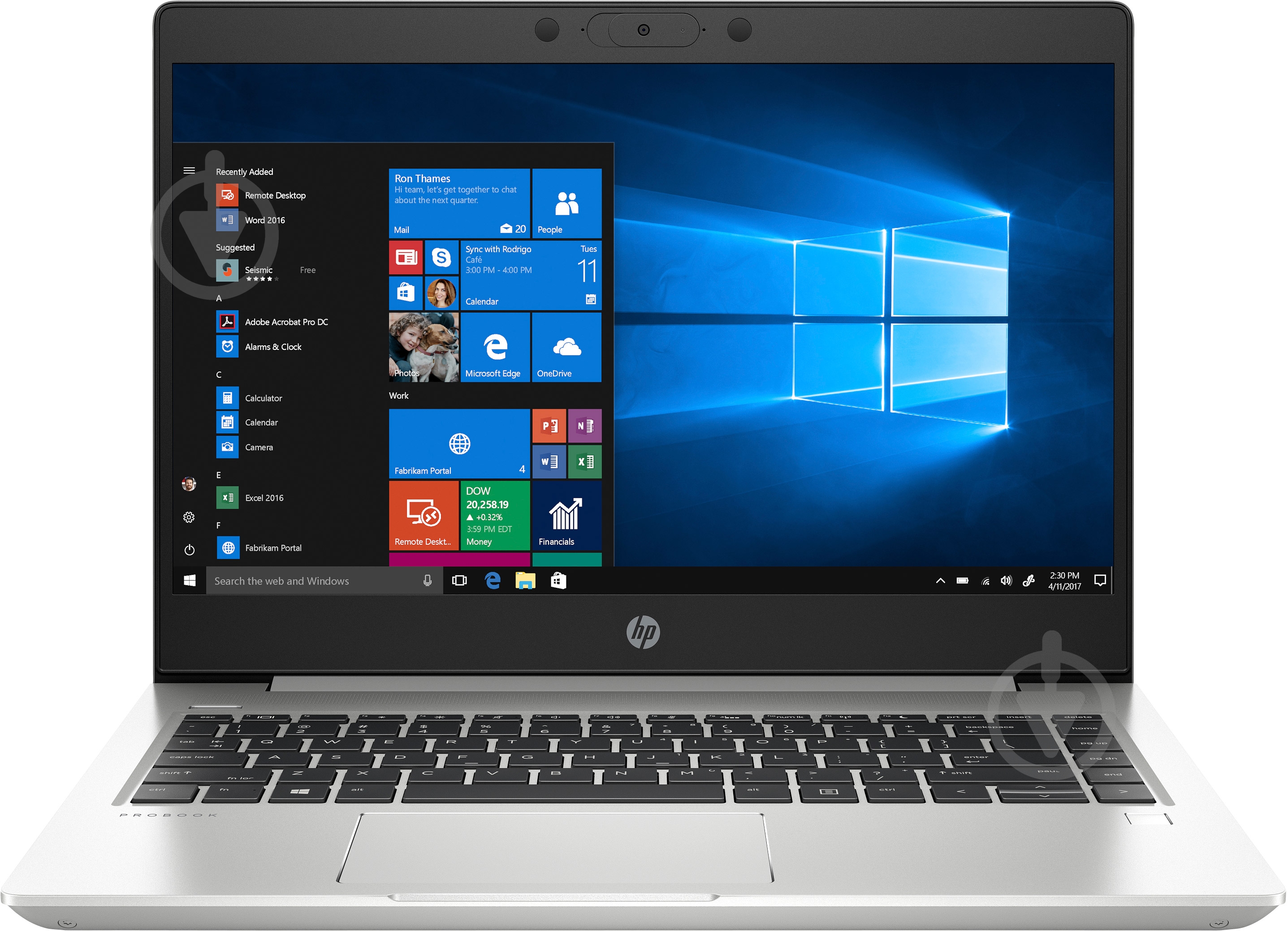 Ноутбук HP ProBook 440 G7 14" (8VU44EA) pike silver - фото 1 Ноутбук HP ProBook 440 G7 14" (8VU44EA) pike silver - фото 1