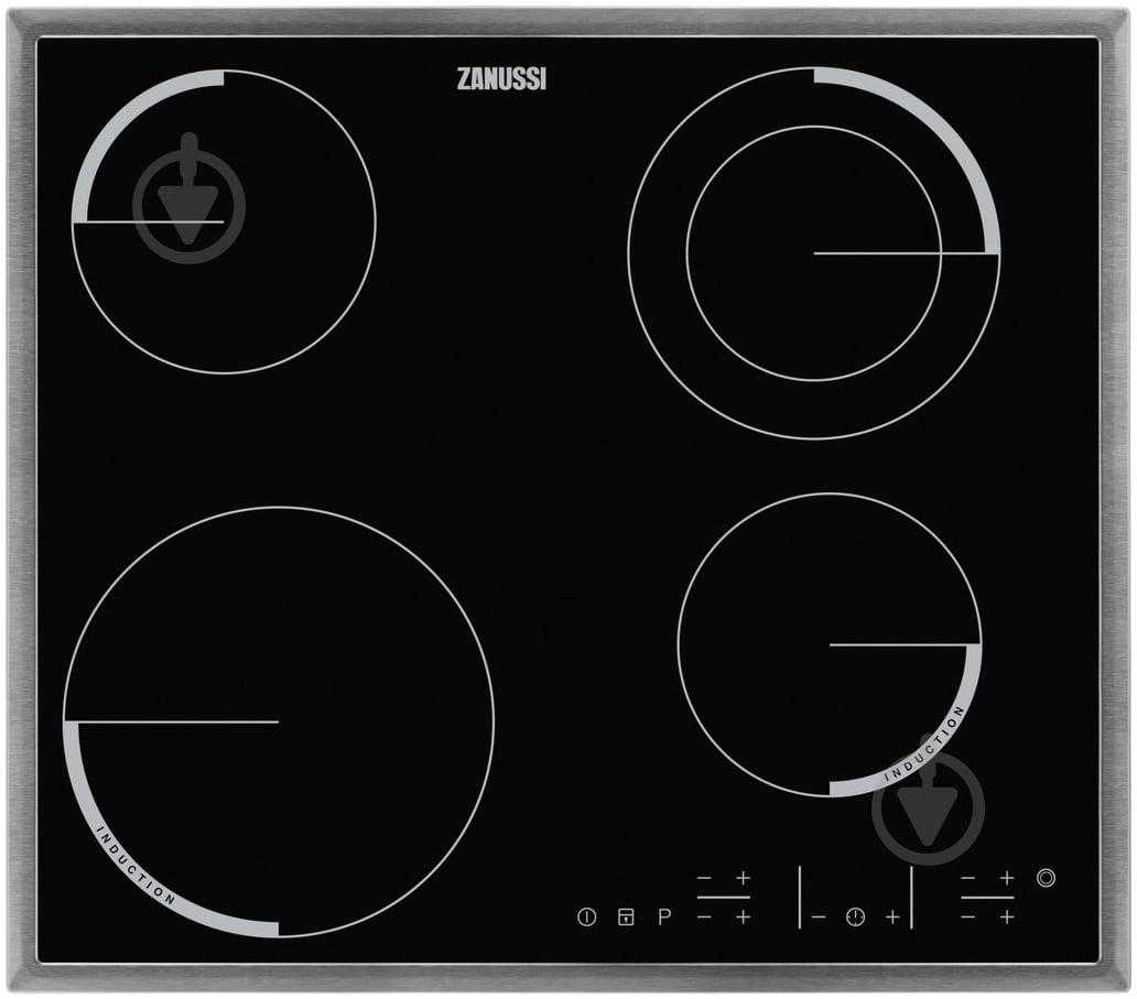 Варочная поверхность комбинированная Zanussi ZEN 6641 XBA - фото 1