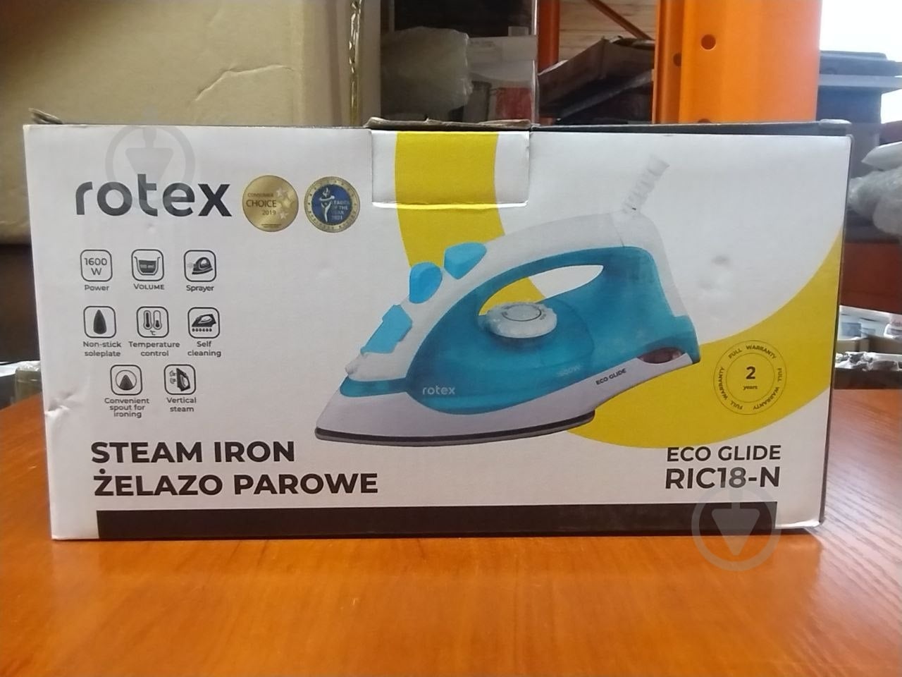 УЦЕНКА! Утюг Rotex RIC18-N Eco Glide (УЦ №3392) - фото 13