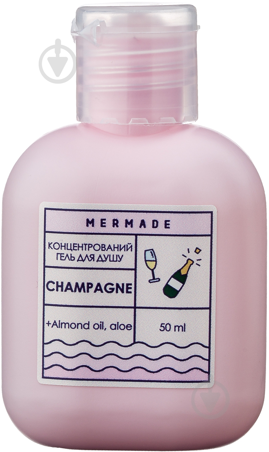 Гель для душа Mermade Champagne 50 мл - фото 1