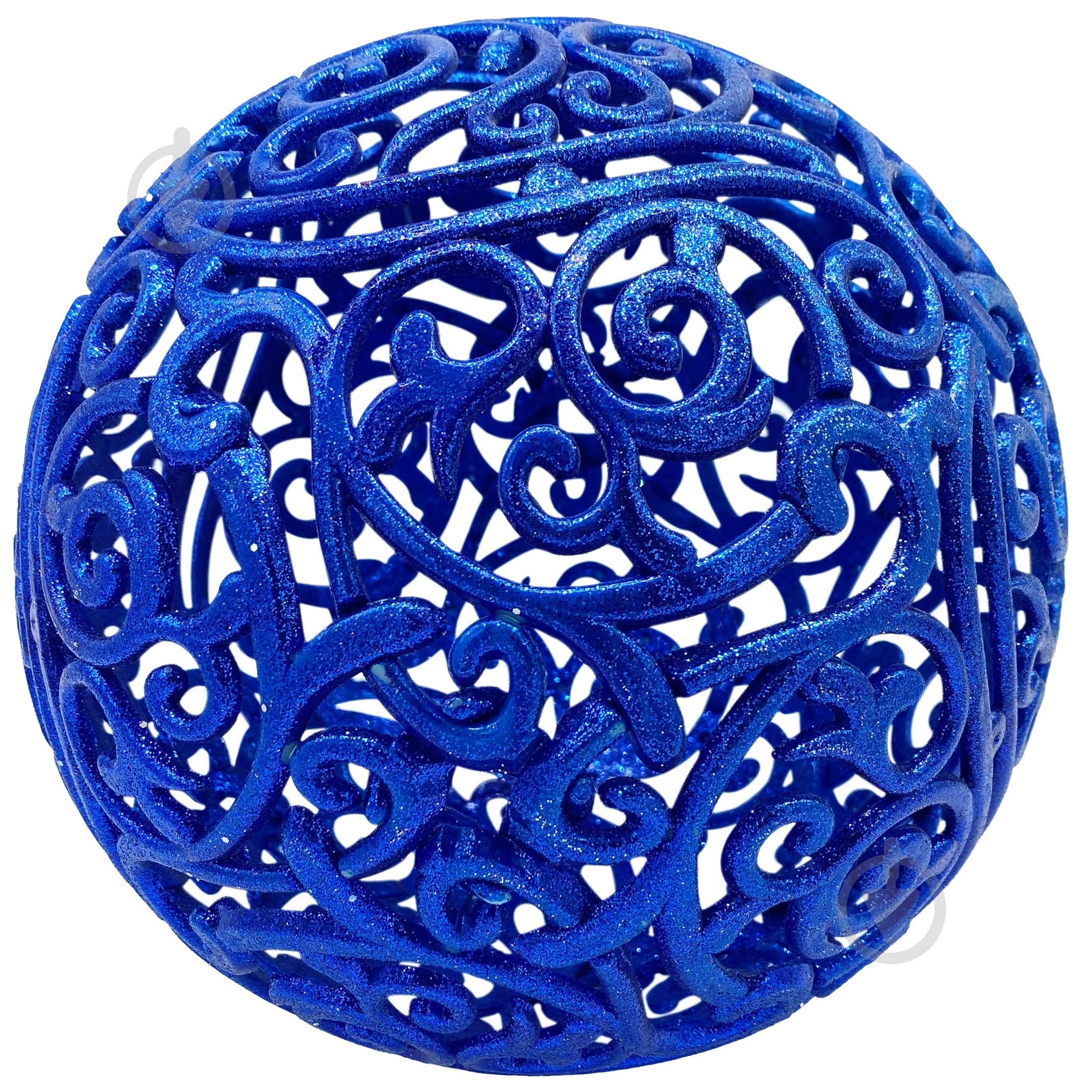 Куля ажурна MISLT d20 см BALL200-10 200 мм синій - фото 1