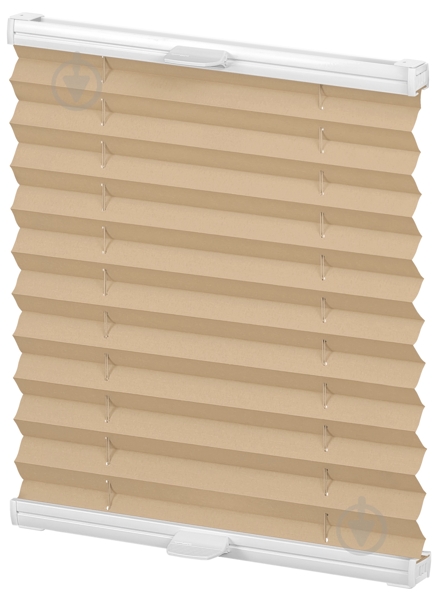 Штора-плісе Rollotex тканина DUO ECORO 129х120 см Капучіно - фото 1 Штора-плісе Rollotex тканина DUO ECORO 129х120 см Капучіно - фото 1