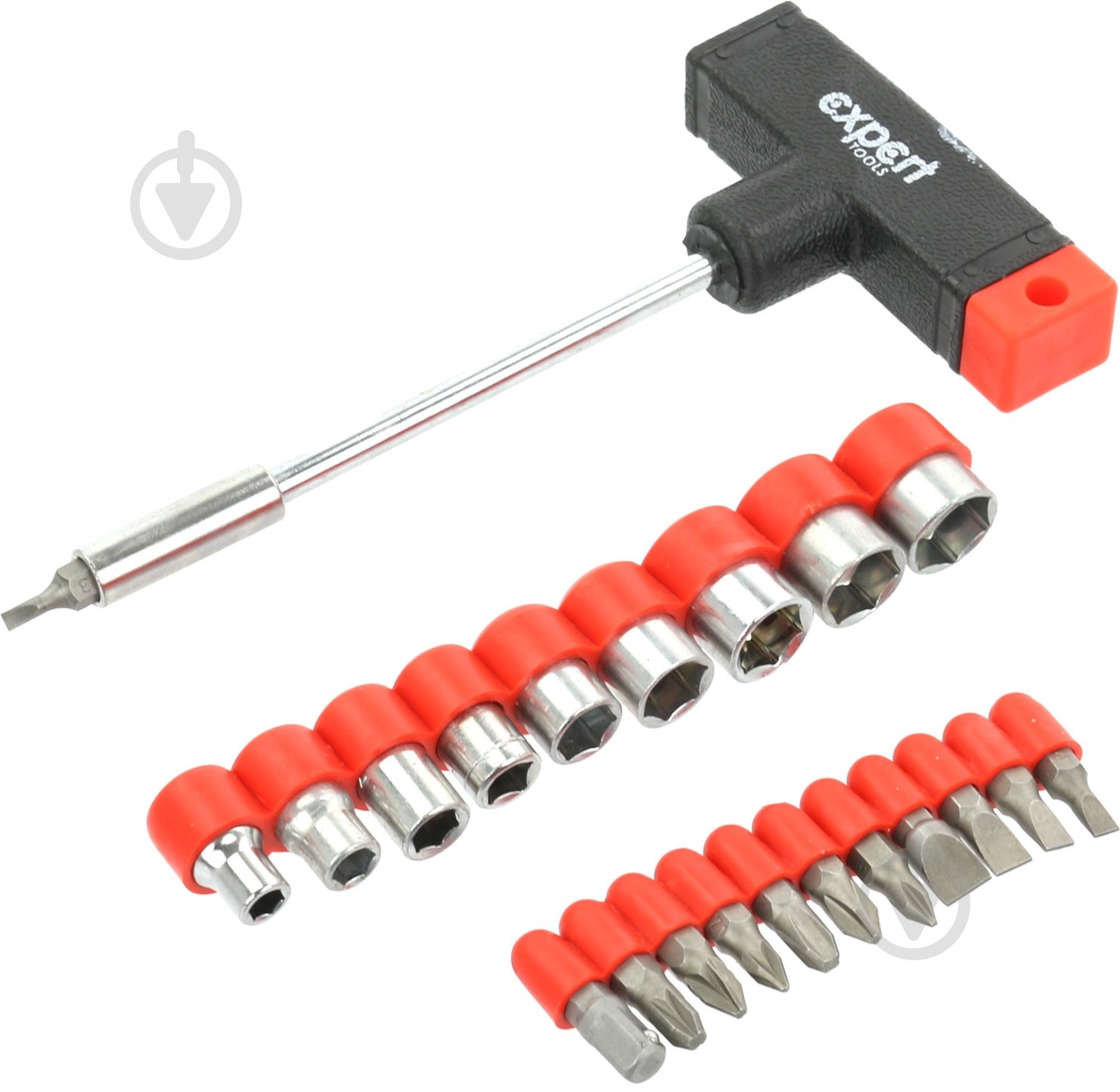 Викрутка-тримач біт Expert Tools 1663 + 22 пр. - фото 1