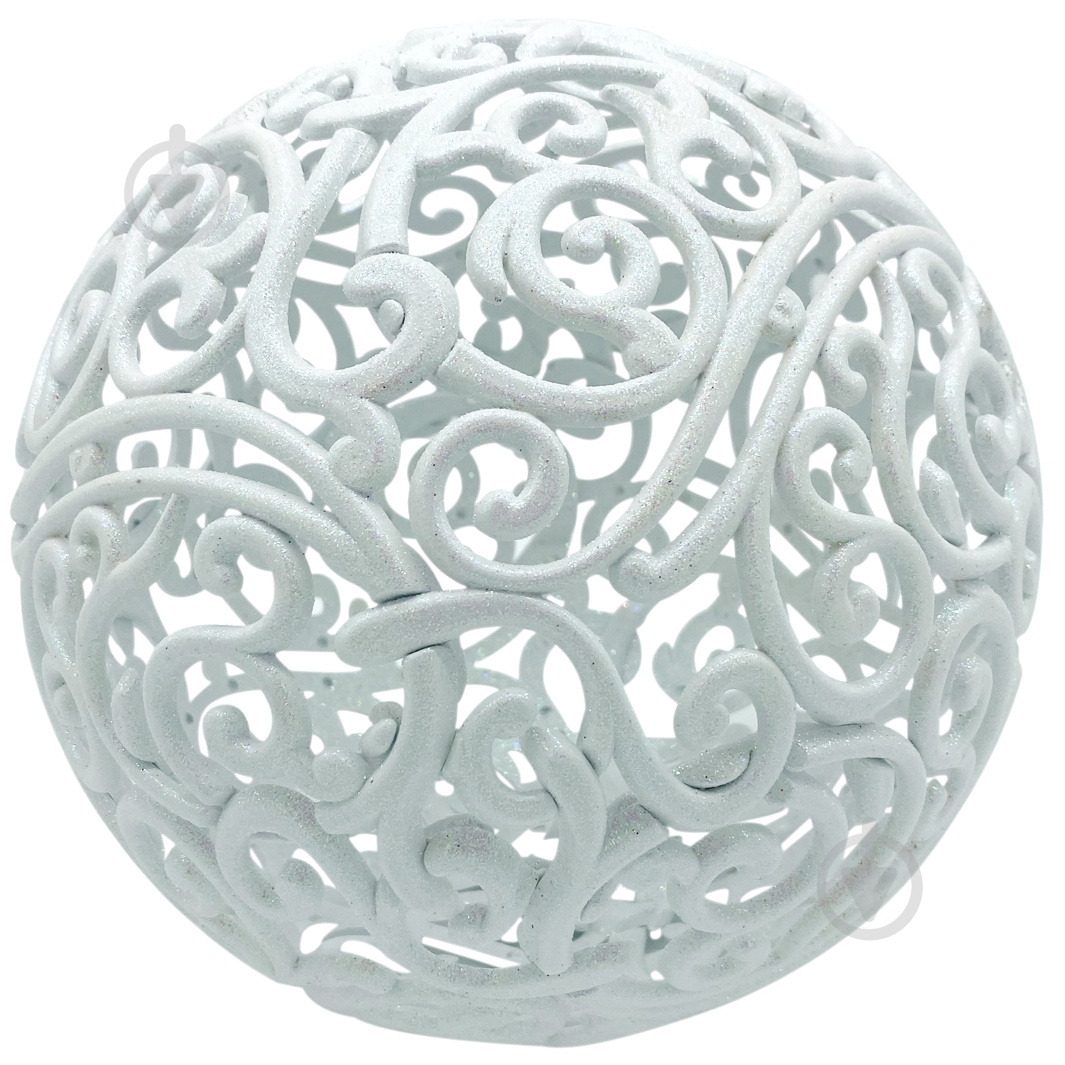 Шар ажурный MISLT d20 см BALL200-0 200 мм белый - фото 1