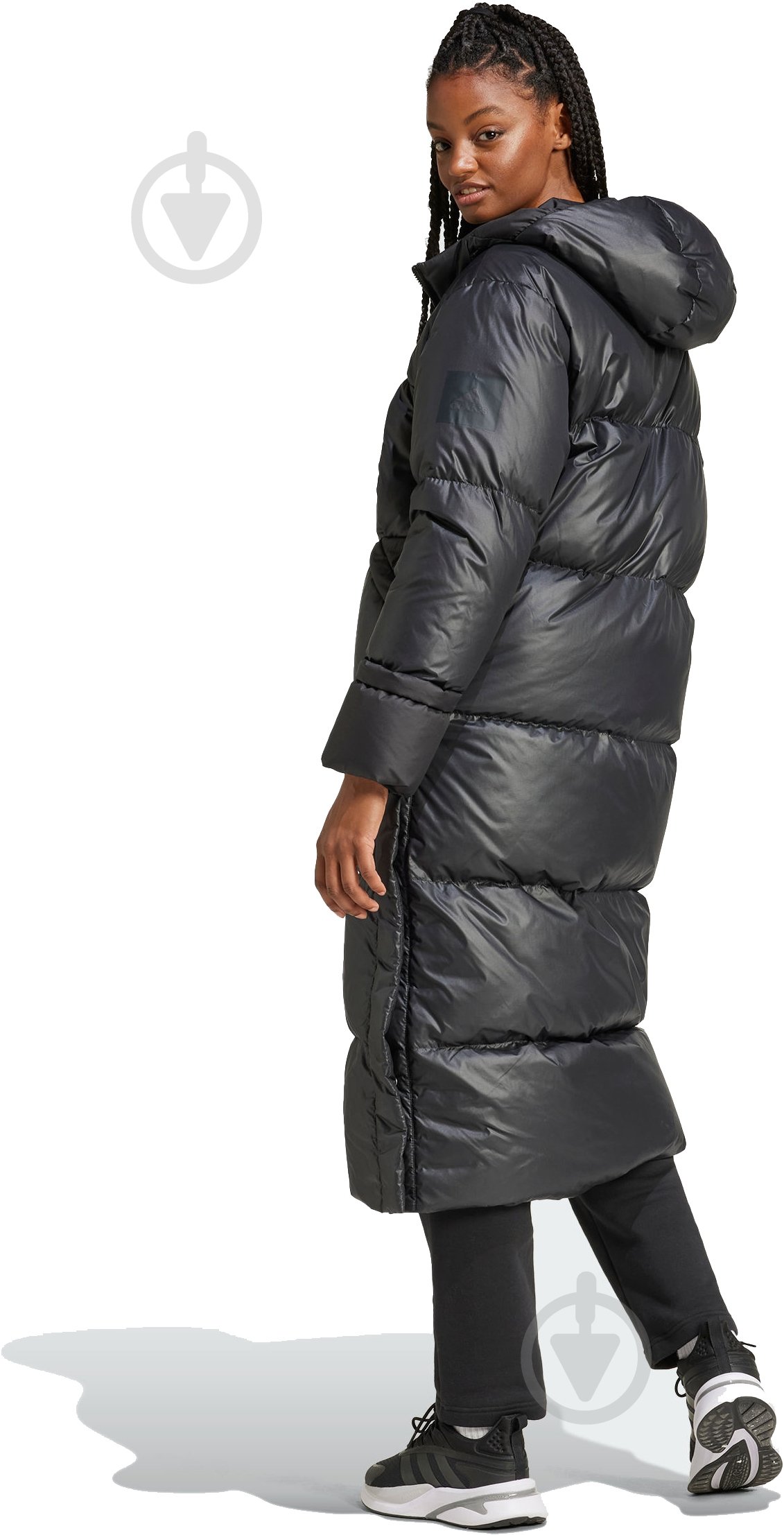 Куртка-парка женская зимняя Adidas W BIG BAFFLE C IV9770 р.M черная - фото 2