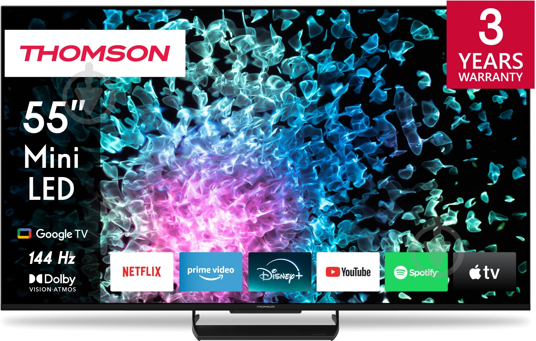 Телевизор Thomson 55MG7C15 Google TV 55" MiniLED UHD - фото 1