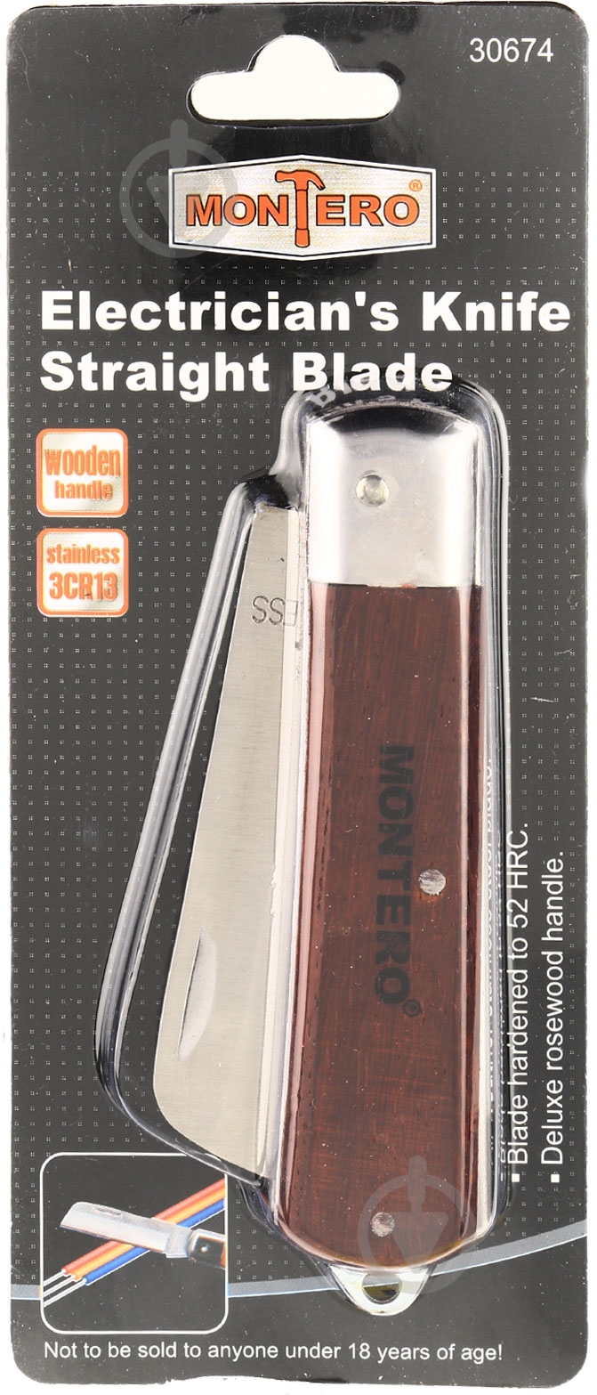 Нож електрика Montero 30674 - фото 3 Нож електрика Montero 30674 - фото 3