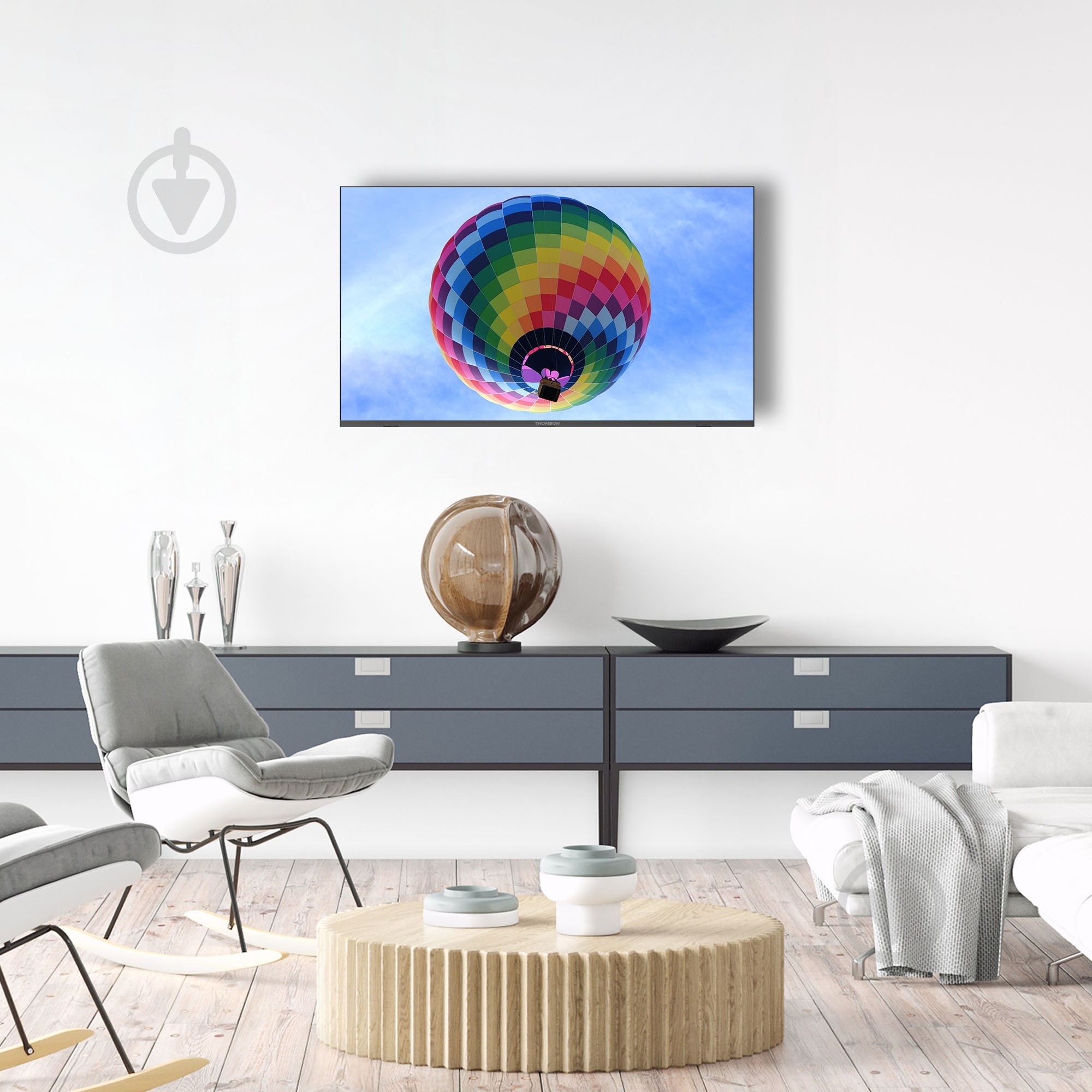 Телевизор Thomson 50QG4S14 Google TV 50" QLED Side Feet - фото 7