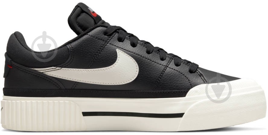 Кроссовки женские зимние Nike COURT LEGACY LIFT DM7590-001 р.36 черные - фото 2