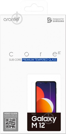 Защитное стекло Samsung для Galaxy M12 (GP-TTM127KDATW) - фото 1 Защитное стекло Samsung для Galaxy M12 (GP-TTM127KDATW) - фото 1