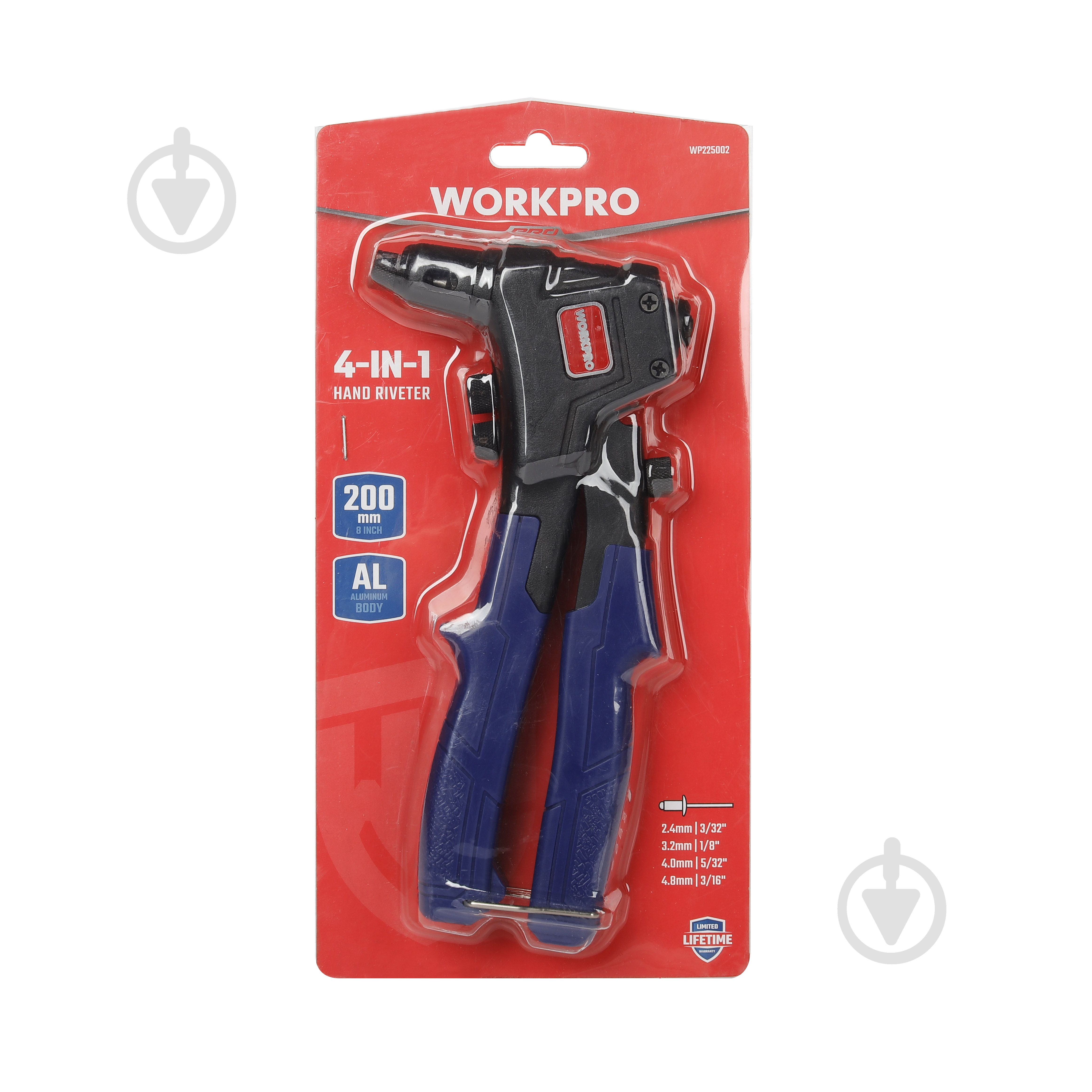 Заклепочник ручной WORKPRO CR-MO PRO WP225002 - фото 5